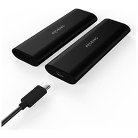 Custodia Hard Disk Asm2-014b Usb Nero Usb 3.2 Gen 2 (3.1 Gen 2) - Foto 2