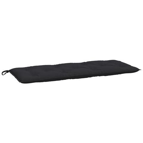 Cuscino Per Panca Nero 120x50x7 Cm In Tessuto Oxford - Foto 2