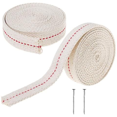 Sostituzione Stoppino Per Lampada A Olio In Cotone Da 2 Rotoli White - Foto 1