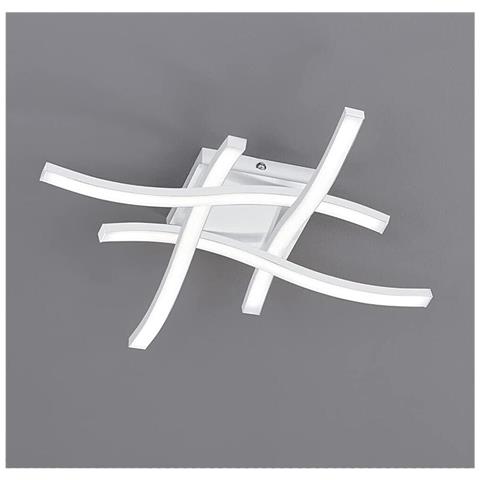 Plafoniera Led Luce Bianca 6500k Lampadario 35 Watt Stile Moderno - Foto 1