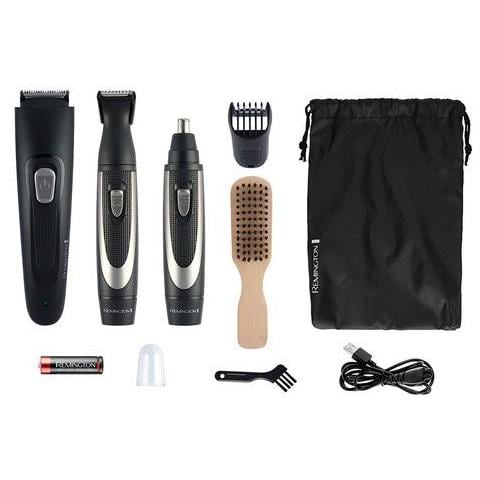 Regolabarba Remington 43326560100 Mb905 The Works Black E Silver - Foto 1