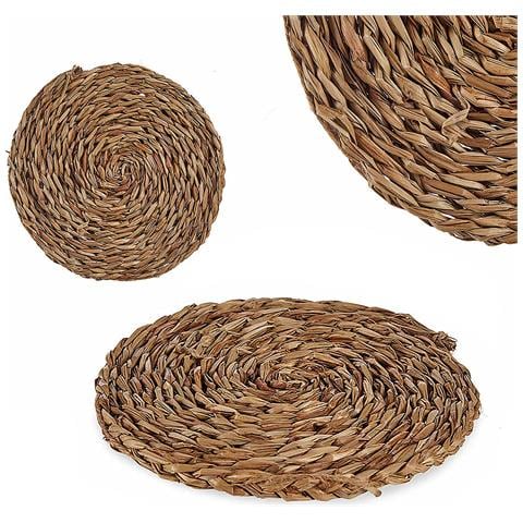 Sottopentola Per Verdure Rotondo Da 20 Cm. 20x1,5x20 Cm. Colore Marrone - Foto 1