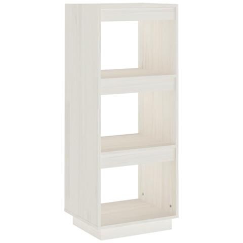 Lusso Casadino - Libreria/divisorio Bianco 40x35x103cm In Legno Massello Di Pino - Foto 1