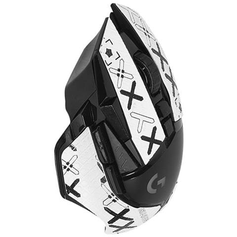 Adesivi Per Mouse Con Presa Migliorata Per Logitech G502 - Stampa Bianca - Foto 3