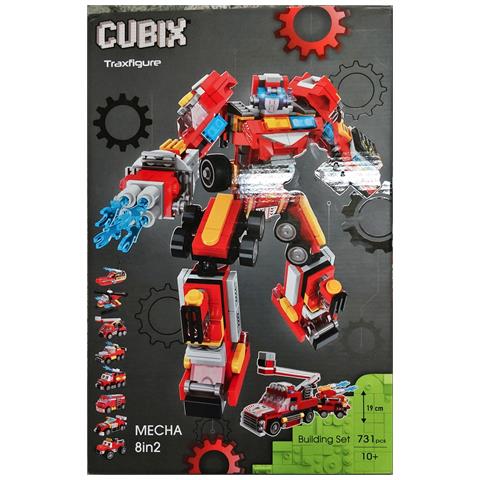 Cubix Traxfigure Rosso - Foto 1