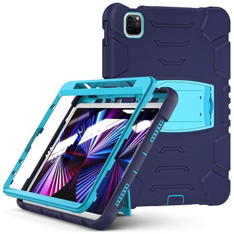 Custodia Per Ipad Pro 12.9” Con Supporto E Alloggiamento Per Stilo Blu - Foto 2