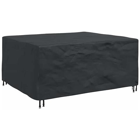 Copertura per mobili da esterno Nero 200 x 160 x 70 cm 420D - Foto 1