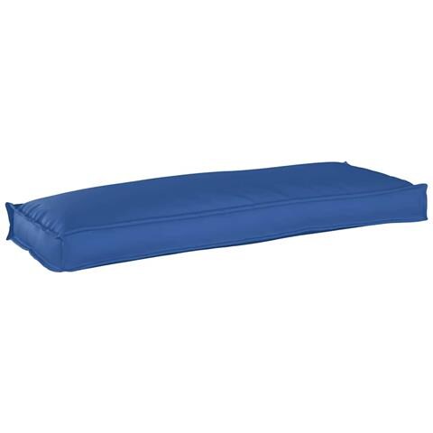 Cuscino per panca pallet Blu reale 110 x 40 x 8 cm - Foto 1