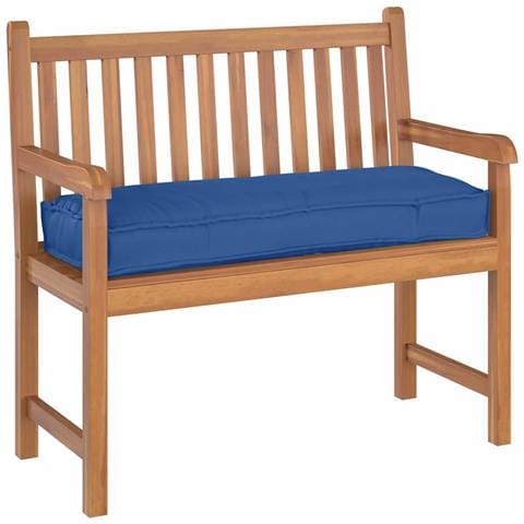 Cuscino per panca pallet Blu reale 110 x 40 x 8 cm - Foto 2