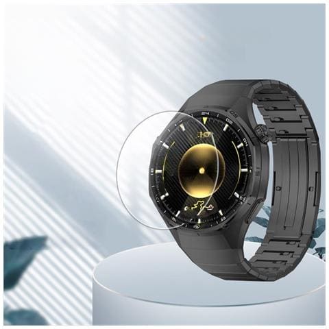 Protezione Schermo Hd Ad Alta Resistenza In Alluminio (confezione Da 2) Compatibile Con Huawei Watch Gt6 Pro 42mm - Foto 2