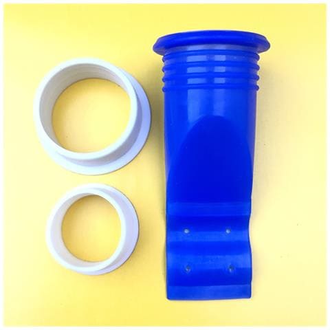 Sigillo Di Scarico A Pavimento In Silicone Blu, Antiodore - Confezione Da 4, Sigillo Anti-insetti Per Cucina E Bagno - Foto 2