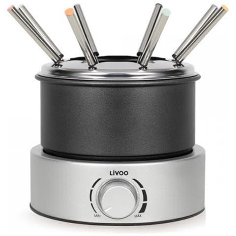 Set Per Fonduta Elettrico Da 800 W Con 8 Forchette - Doc333 - Foto 1