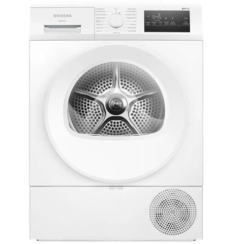 iQ300 WT45HVA4 Asciugatrice Libera Installazione Caricamento Frontale 8 kg Bianco Display in Tedesco - Foto 1
