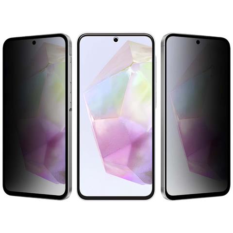 Vetro Temperato 2.5d Per Samsung Galaxy S24 Fe / A36 / A56 Anti-spia, Nero Transparente - Foto 2