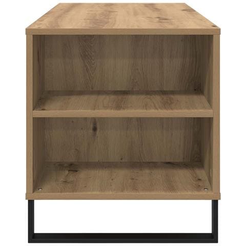 Tavolino da salotto Rovere artigianale 102 x 44,5 x 50 cm - Foto 8