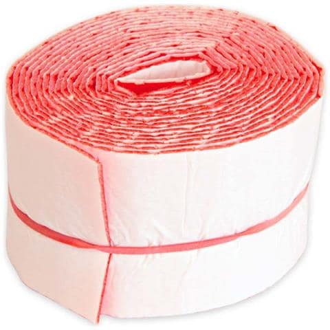 Nastro Adesivo Isolante Rosso 70mm X 3.6m Con Pellicola Protettiva Pe - Foto 2