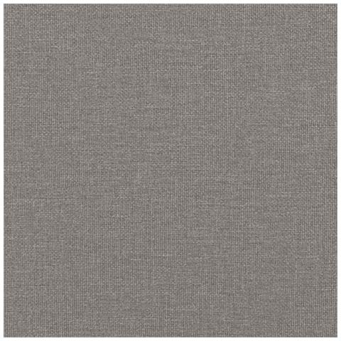Letto con molle e materasso Grigio Scuro 90x190 cm Tessuto - Foto 9