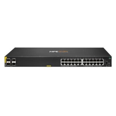 Aruba Networking CX 6000 24p 10M / 100M / 1G Class4 PoE 4p SFP 1G 370W Switch EU en - Foto 1