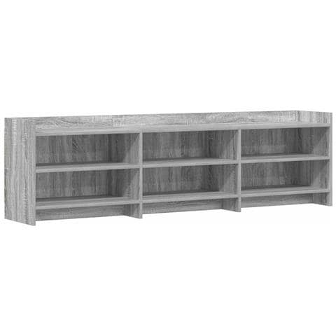 Mobile TV 168 x 33 x 47 cm Sonoma grigio Legno ingegnerizzato - Foto 1