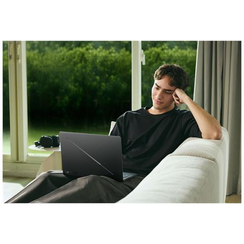 ROG Zephyrus G14 GU405AW-SY033W Intel Core Ultra 9 386H Computer portatile 35,6 cm (14") 3K 64 GB LPDDR5x-SDRAM 2 TB SSD NVIDIA GeForce RTX 5080 Wi-Fi 7 (802.11be) Windows 11 Home Grigio - Foto 2