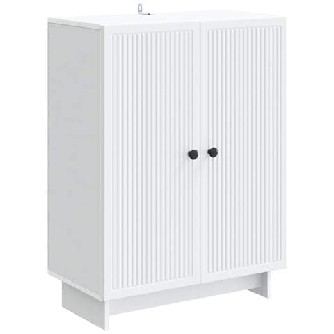 Credenza Bianco 66 x 34,5 x 90 cm Legno ingegnerizzato - Foto 1