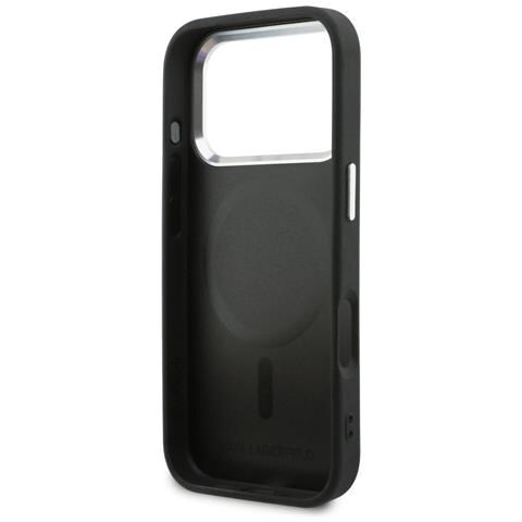 Custodia Magsafe Per Iphone 17 Pro, Nera Karl Lagerfeld - Foto 1