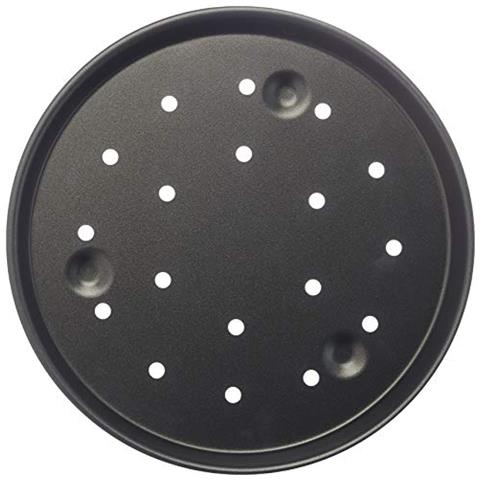 67824 - Teglia per pizza in alluminio forata 24 cm - Nera - Foto 2