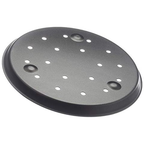 67824 - Teglia per pizza in alluminio forata 24 cm - Nera - Foto 3
