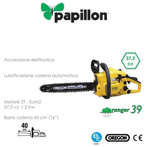 Motosega 37,2 Cc Con Catena Oregon E Barra Da 40 Cm - Foto 1