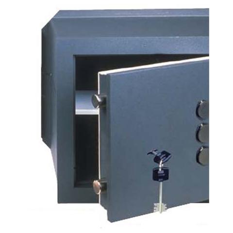 Cassaforte Cisa chiave 2 catenacci a combinazione cm 36x24 - Foto 2