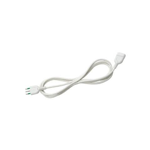 PROLUNGA LUCE 92180 5mt 10A BIANC spina / presa 10A, 3x0,75MM, lineare - Foto 2