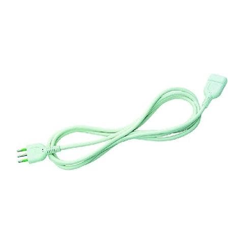 PROLUNGA LUCE 92180 5mt 10A BIANC spina / presa 10A, 3x0,75MM, lineare - Foto 5