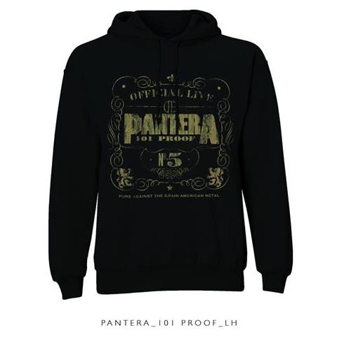 Pantera - 101' Proof (Felpa Con Cappuccio Unisex Tg. M)  - Foto 1