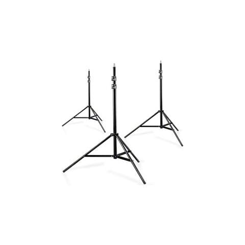 Lampada per Treppiede Altezza Max 25.6 cm Nero 17698 - Foto 1