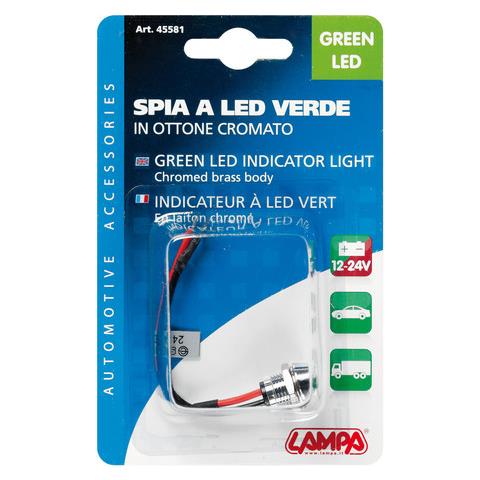 Led Ad Incasso 12/24v Verde - Foto 2