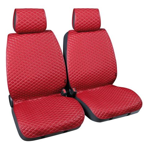 Cp. coprisedili Ant. cover-tech Similpelle Rosso+fil - Foto 1