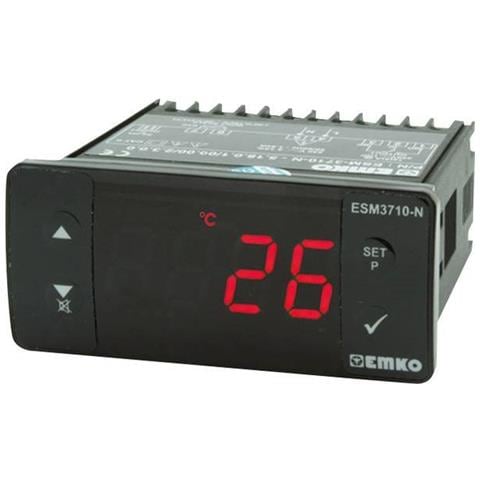 Esm-3710-n Termostato Pt100 -50 Fino A 999°c Relè 16 A (l X L X A) 71 X 76 X 34.5 Mm - Foto 1