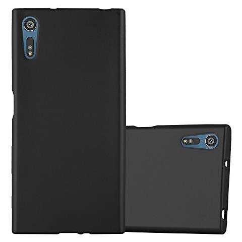 Custodia Compatibile Con Sony Xperia Xz / Xzs In Nero Metallico - Coperchio Protettivo In Silicone Tpu Flessibile - Foto 1