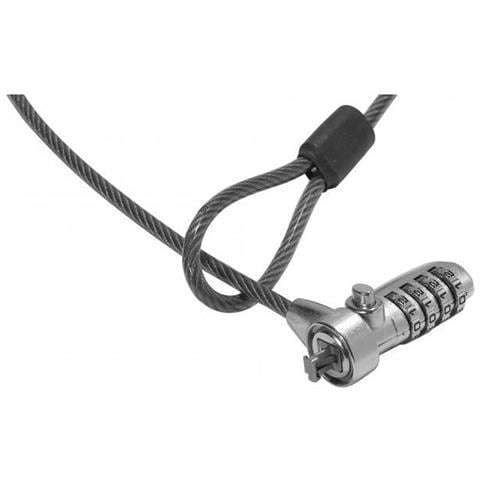 915040-hy Cavo Di Sicurezza Nero 2 M (lite Accessories Single Headed 4-digit Combination Security Lock - 2 Meter. Supplied By. [1year Warranty])  - Foto 1