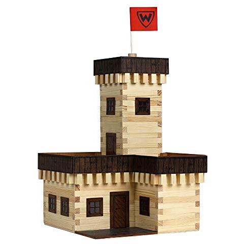 Valacchia 8594036430297 Torre Castello In Legno Modello Costruzione Settraccia Lgb 1 1: 32 - Foto 2