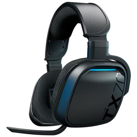 Cuffie Gaming TX70 Stereo Wireless Microfono integrato Bluetooth RF Colore Nero - Foto 2