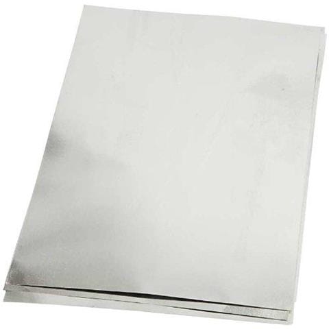 22091 15 X 21 Cm 09 Millimetri 10 Pezzi Stamping Foil Spessore Argento - Foto 1