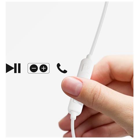 Auricolari Cablati Usb-c Musica E Chiamate Kit Mani Libere 1,2m Bianchi - Foto 10