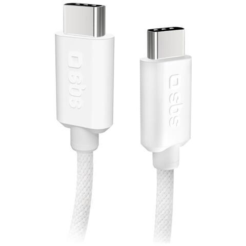 TECABLETISSUETCCG cavo USB 1,5 m USB 2.0 USB C Bianco - Foto 1