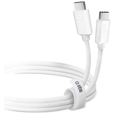 TECABLETISSUETCCG cavo USB 1,5 m USB 2.0 USB C Bianco - Foto 2