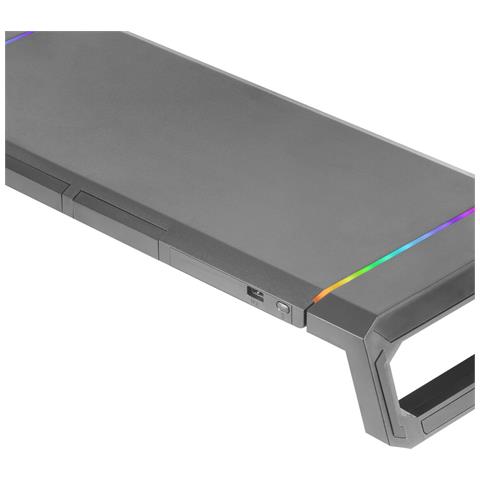 Supporto Da Tavolo Per Schermo Mars Gaming Mgsone Led Rgb - Foto 2