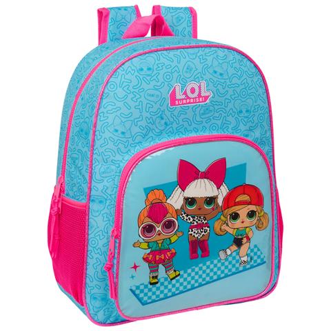 Zaino Scuola Lol Surprise! Divas Azzurro 33 X 42 X 14 Cm - Foto 1