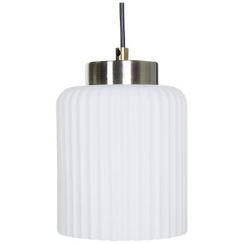 Lampadario Caudelo Metallo Nero/bianco - Foto 2