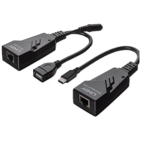 43390 moltiplicatore di rete Ricevitore e trasmettitore di rete Nero - Foto 2