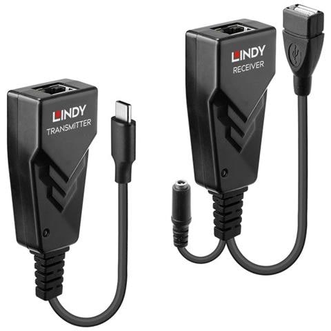 43390 moltiplicatore di rete Ricevitore e trasmettitore di rete Nero - Foto 1